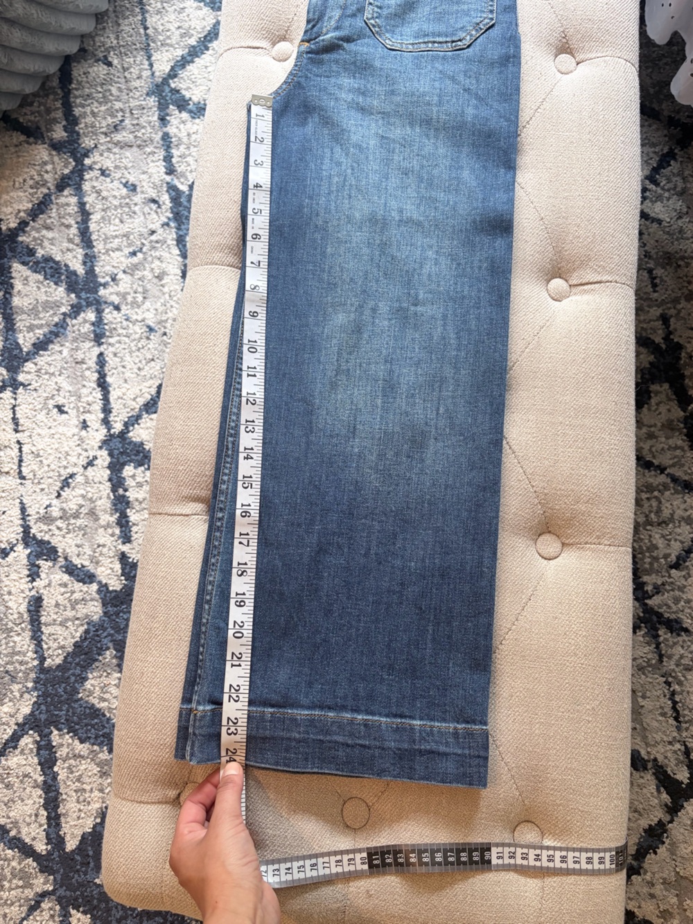 Maeve Colette High-Rise Wide-Leg Cropped Jeans - Picture 8 of 8